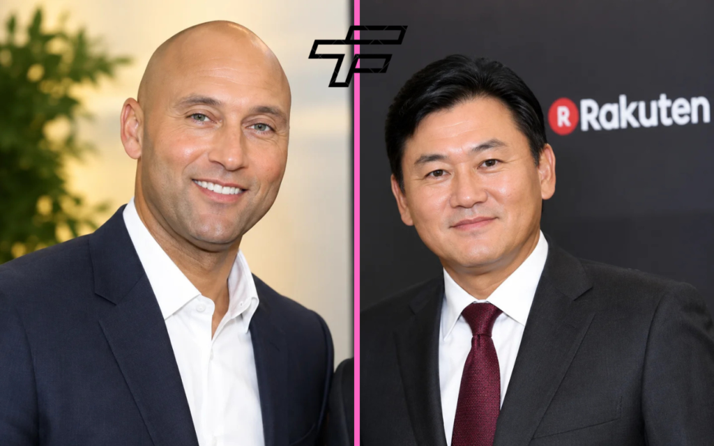 derek jeter and hiroshi mikitani