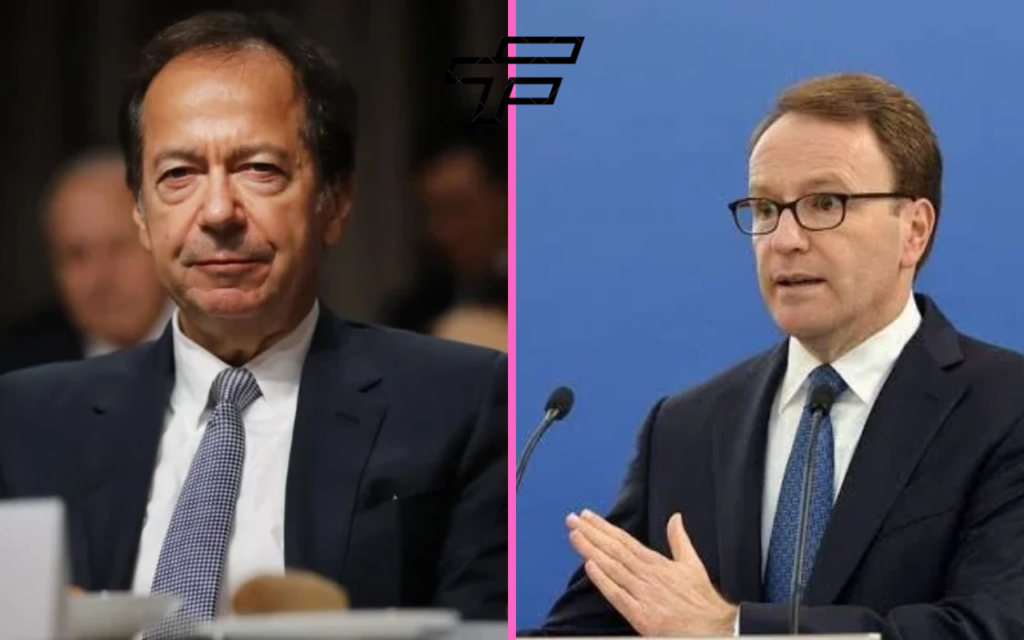 John Paulson and Ulf Mark Schneider